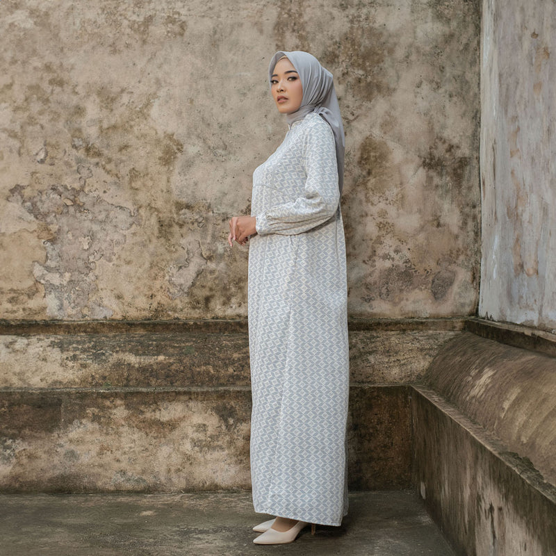 Gamis Deenay Lailaa Maxi Dress Monogram Series