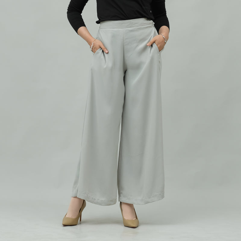 PLAIN PANTS DEENAY KHAWLA GRAY