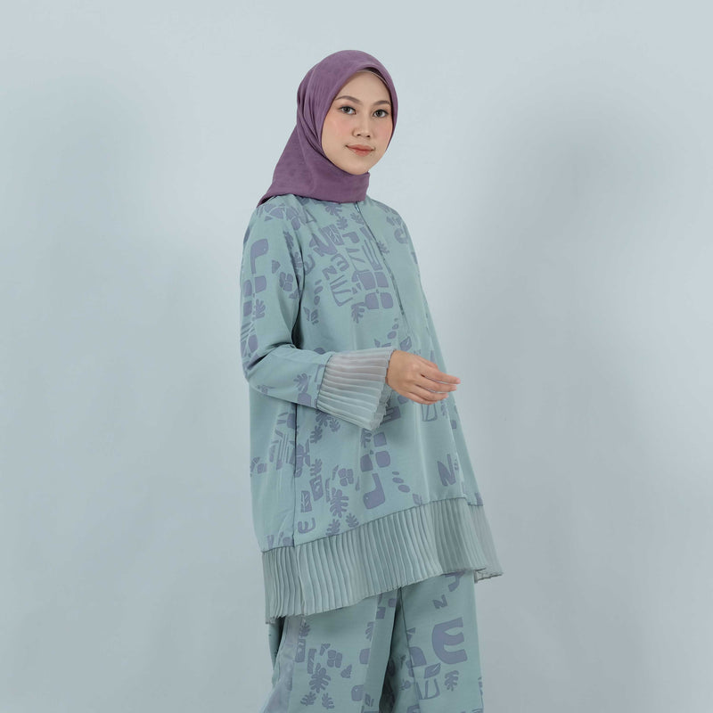 TUNIC DEENAY PLUMERIA SAGE
